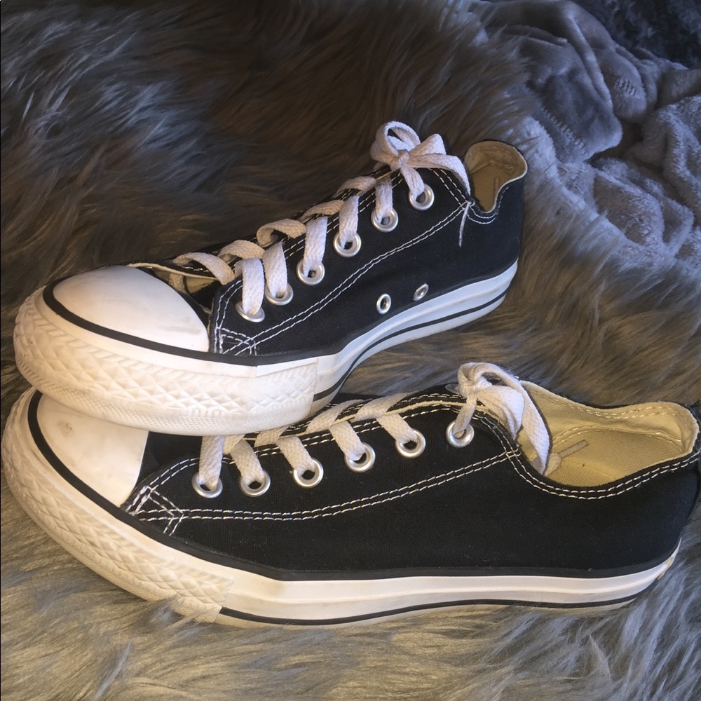Black Low-Top Converse