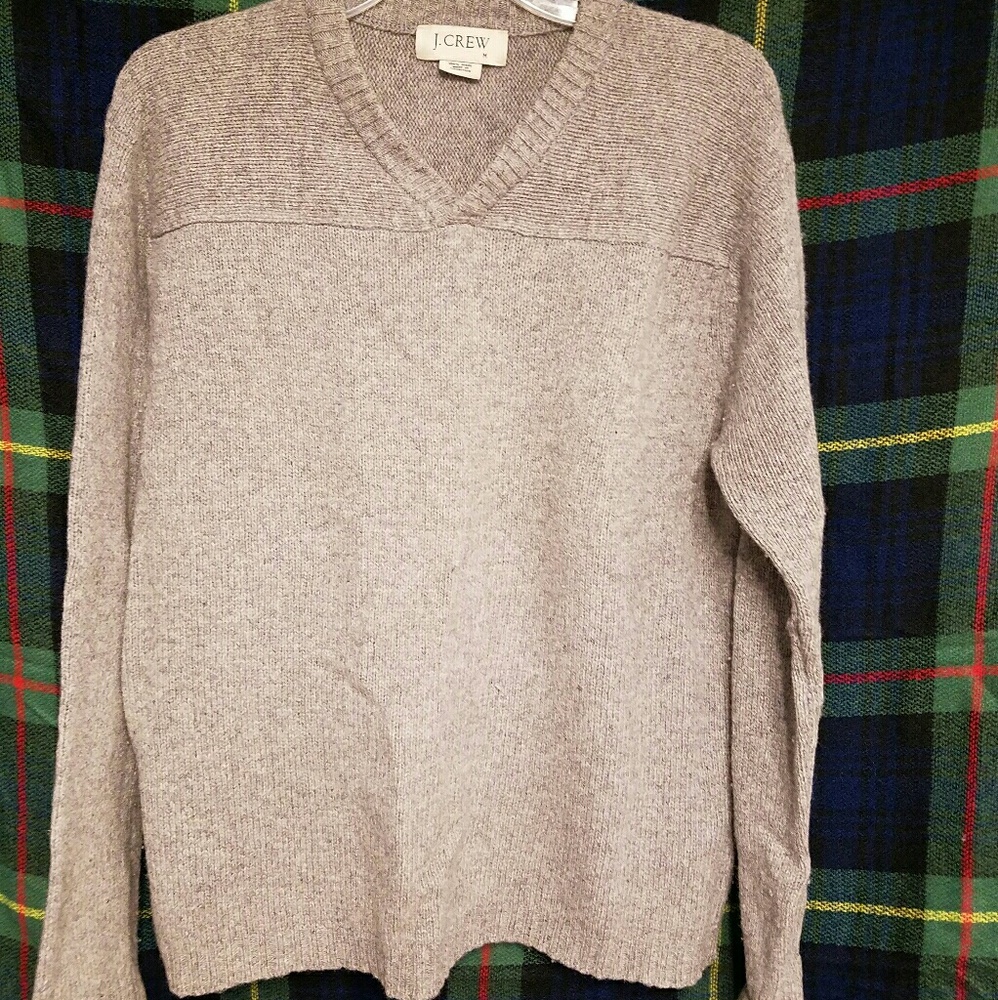 Grey J.Crew wool sweater