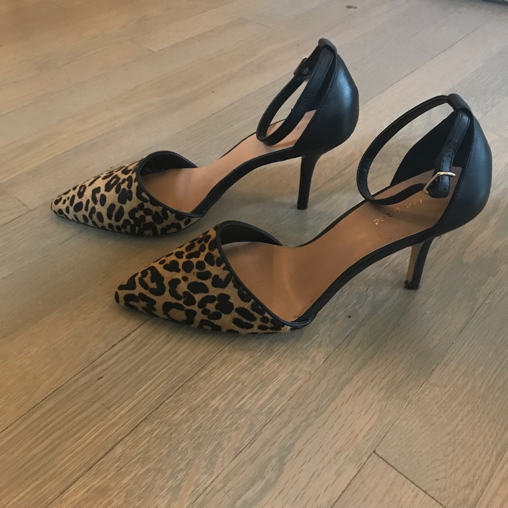 Maiden Lane Leopard Heels