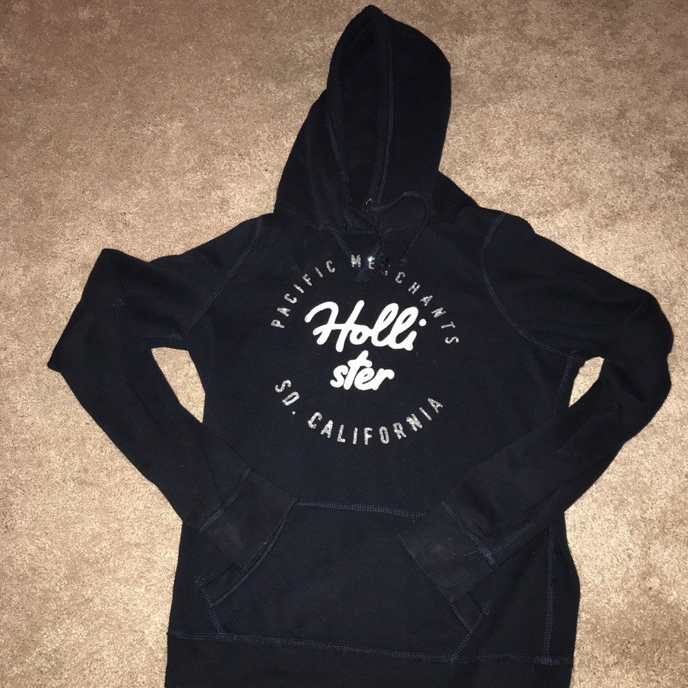 Hollister Navy Hoodie