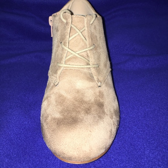 Taupe Ankle Booties - Picture 2 of 4