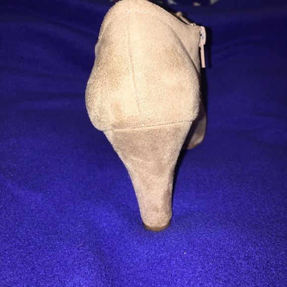 Taupe Ankle Booties - Picture 3 of 4
