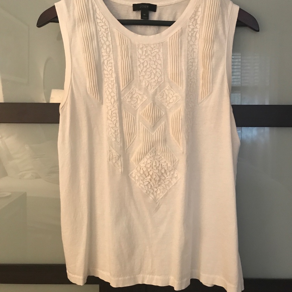 Jcrew sleeveless cotton top
