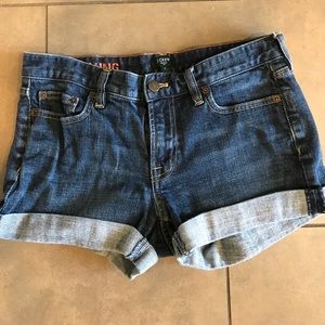 J Crew jean shorts