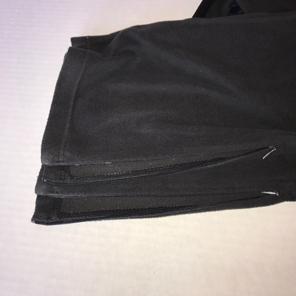 Nike Sz S Fleece Pant Black Run Jog YogaTrack Walk - Picture 3 of 5