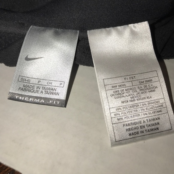 Nike Sz S Fleece Pant Black Run Jog YogaTrack Walk - Picture 4 of 5