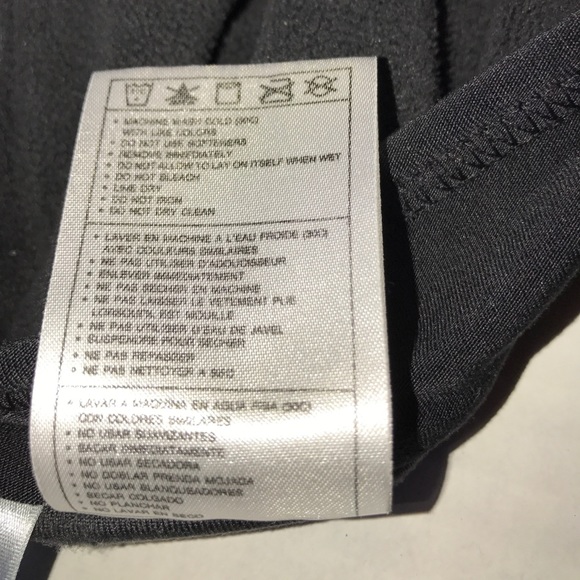 Nike Sz S Fleece Pant Black Run Jog YogaTrack Walk - Picture 5 of 5