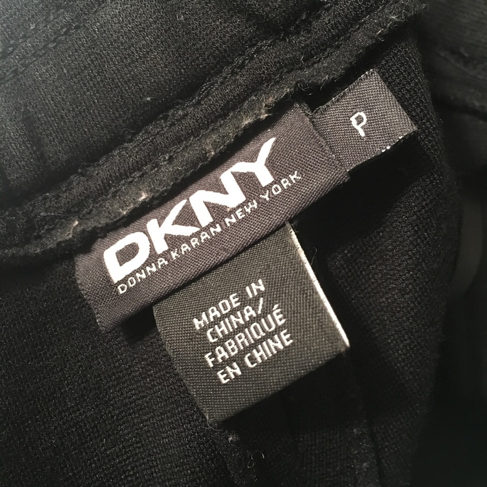 DKNY Leather Trim Leggings - Picture 5 of 6