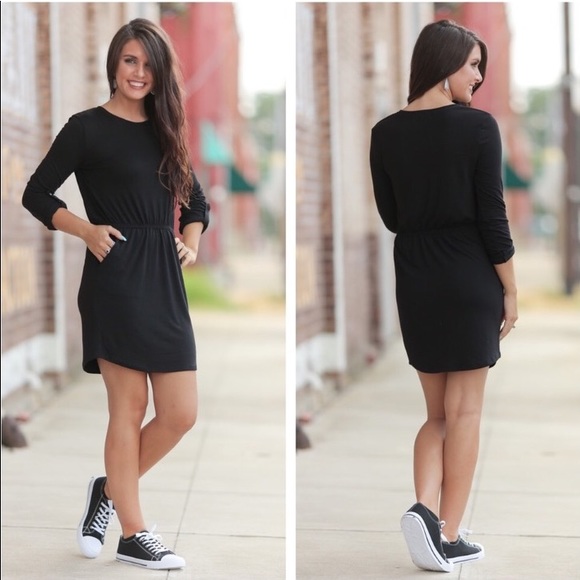 Infinity Raine Tops - NWT black tunic top dress