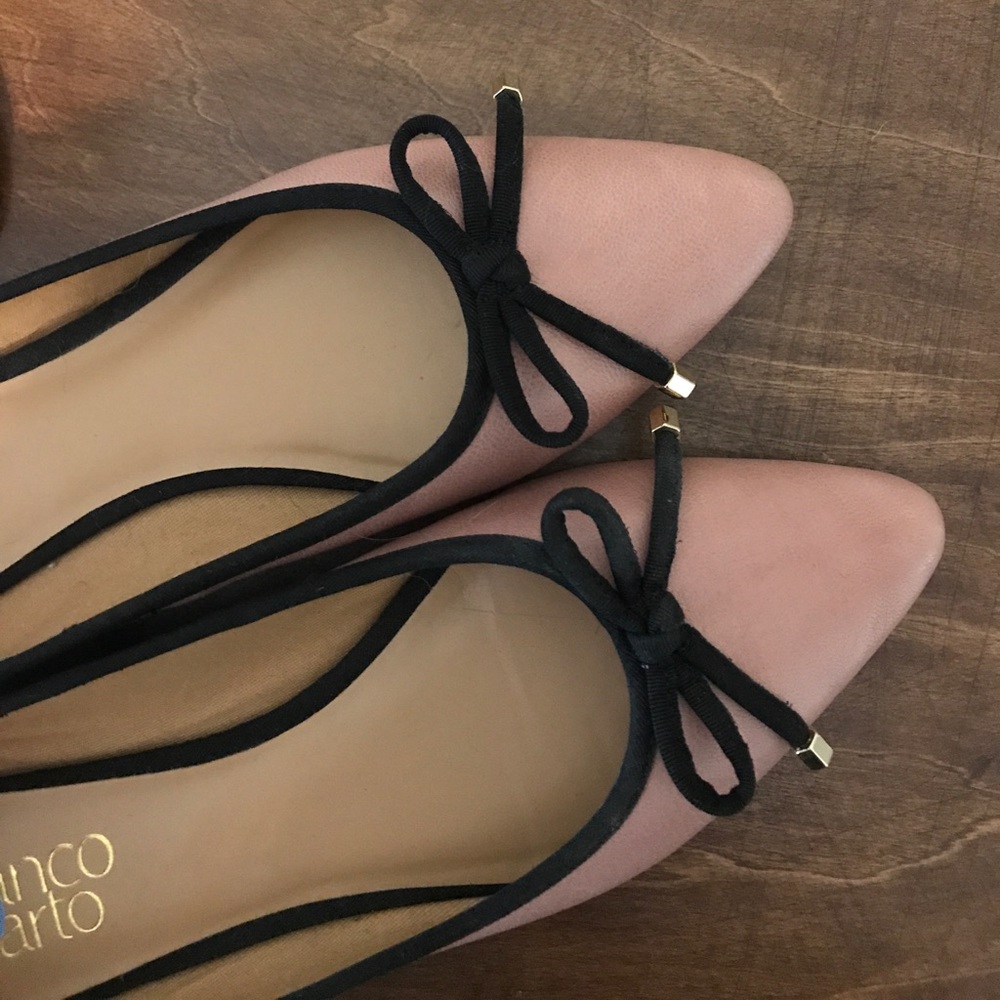 PRICED TO SELL! Franco Sarto pink flats!