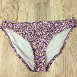 Pretty purple bikini bottom