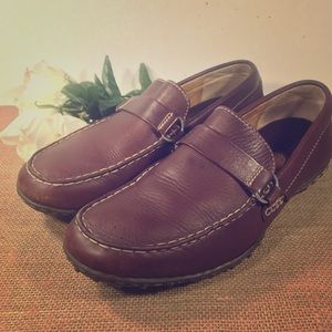 Womens 10 Brown Leather Loafers by Born