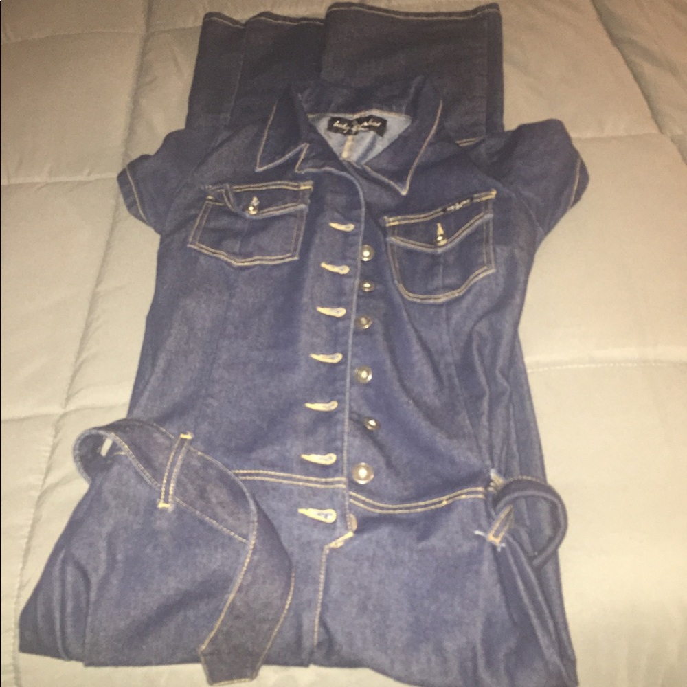 Jean jumpsuit