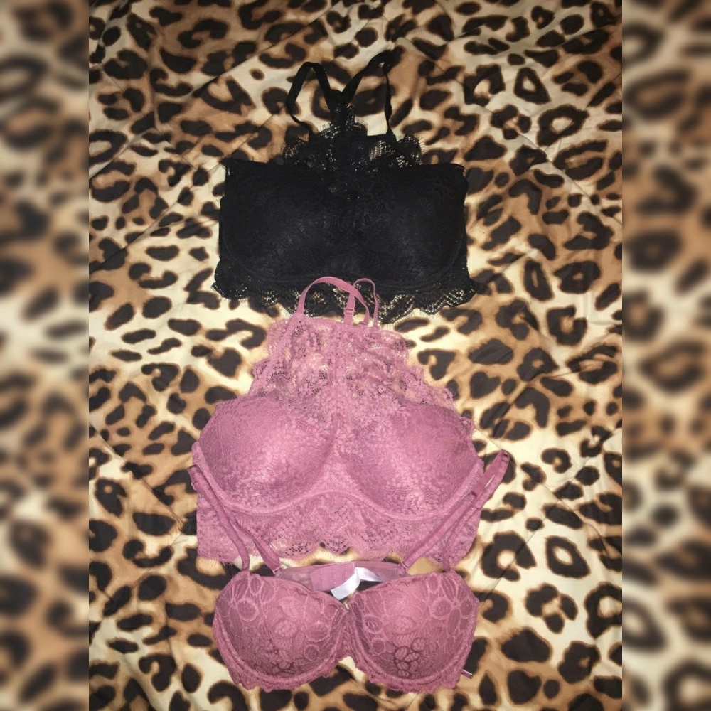 Pink 34C bra bundle