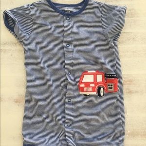 Carter shorts style onesie