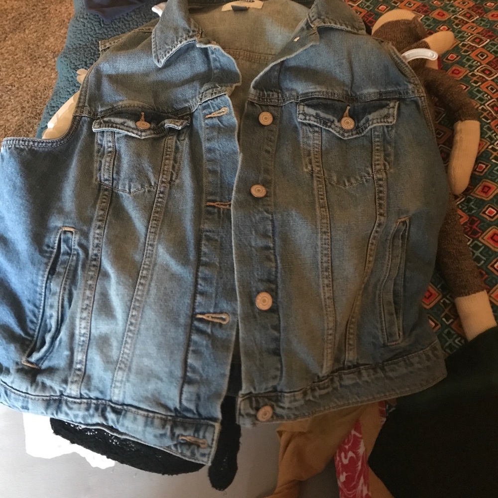 Old navy denim vest