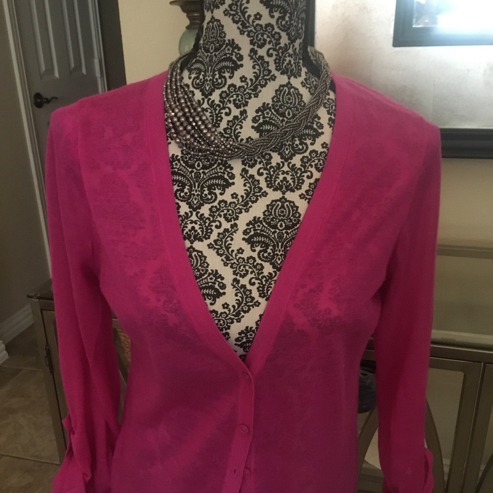 Ann Taylor Button Down Cardigan