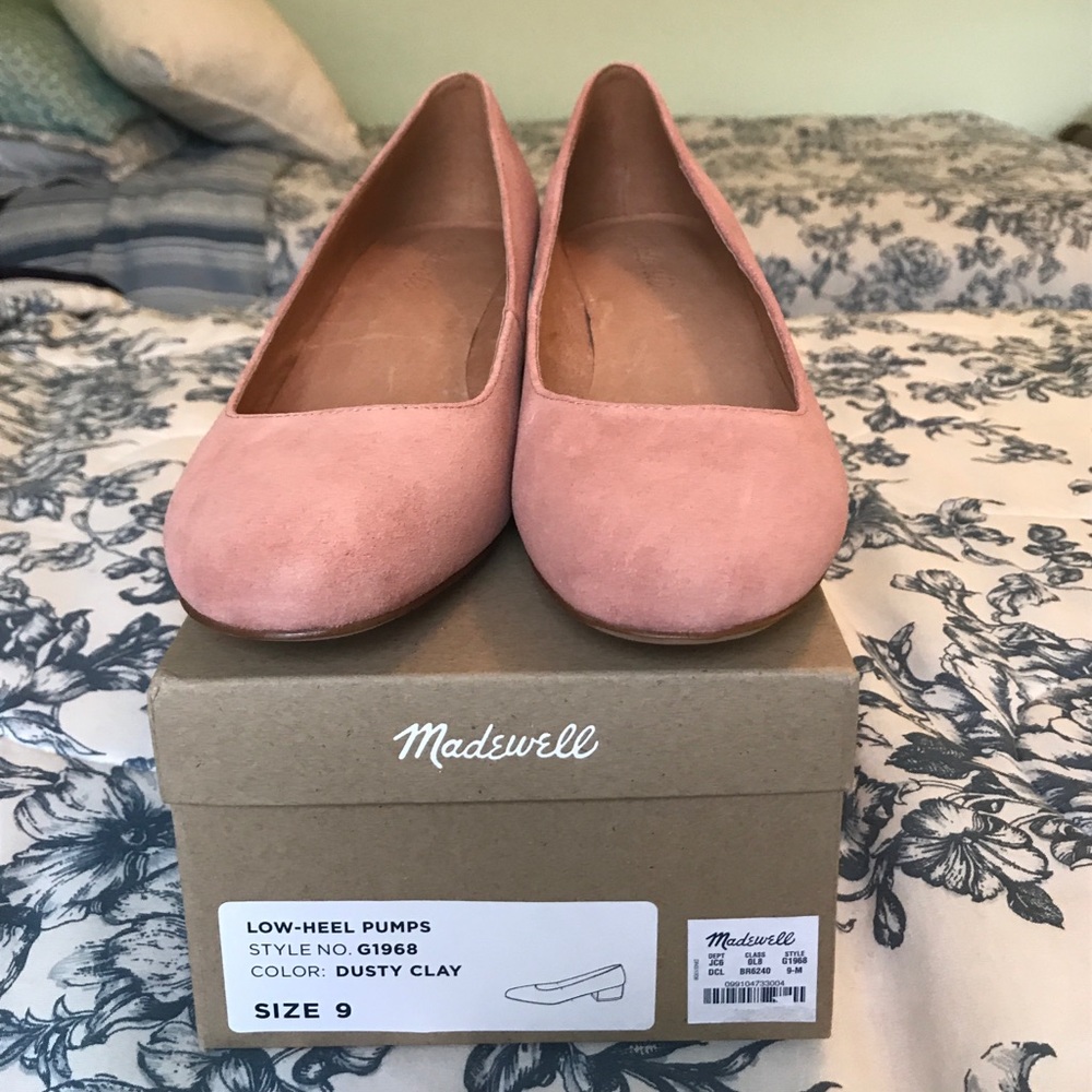 Madewell Suede Ella Pump size 9