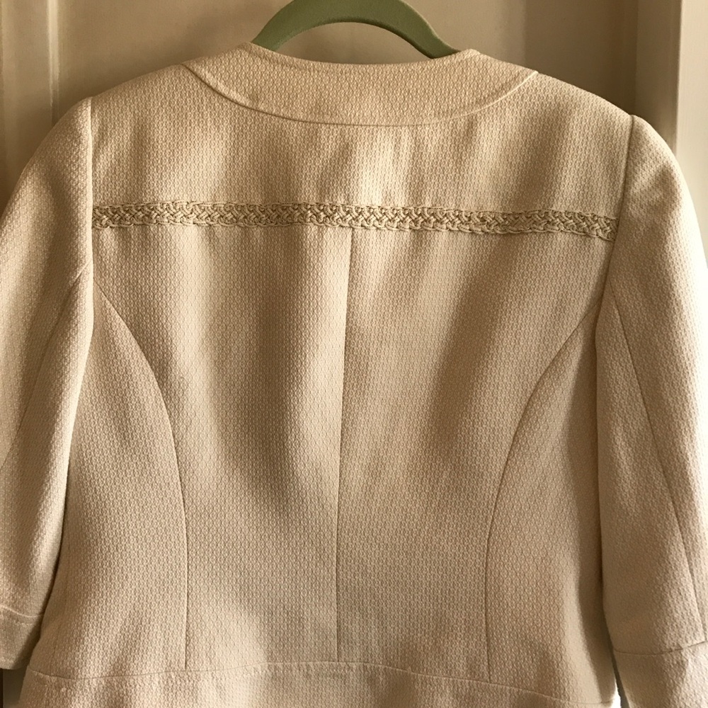 👌🏻Trina Turk Cream Jacket - Picture 5 of 8