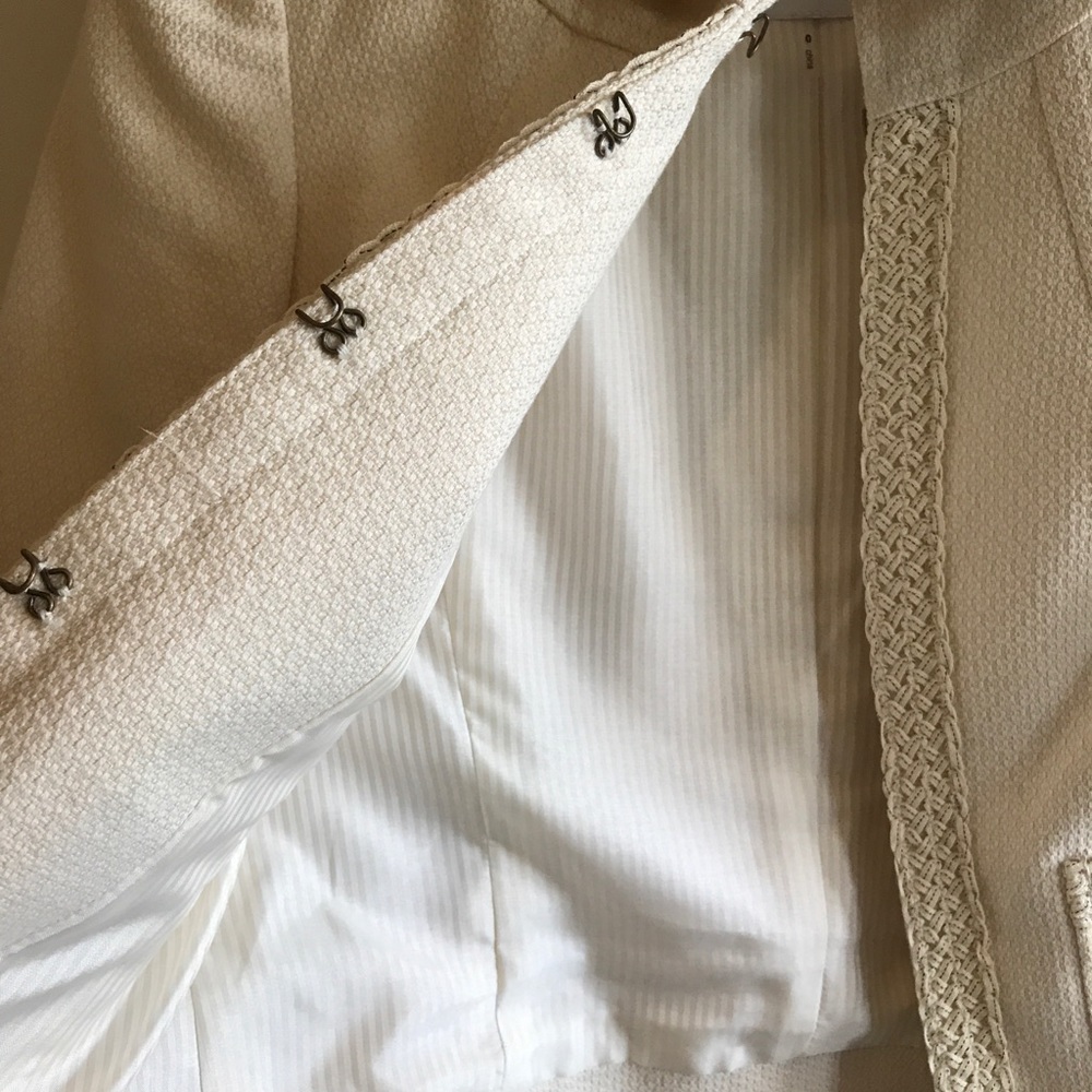 👌🏻Trina Turk Cream Jacket - Picture 7 of 8