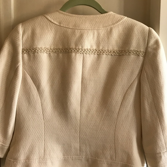 👌🏻Trina Turk Cream Jacket - Picture 5 of 8