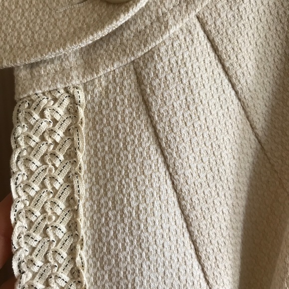 👌🏻Trina Turk Cream Jacket - Picture 6 of 8