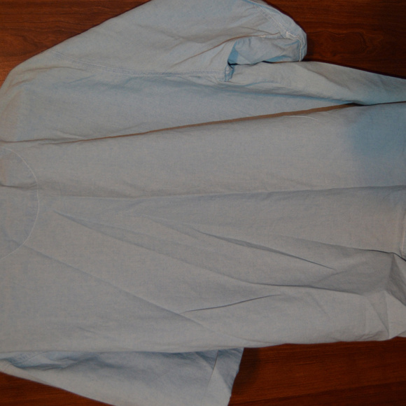 Bill Blass Plus Size 22/24 Light Denim Shirt NWT - Picture 6 of 7