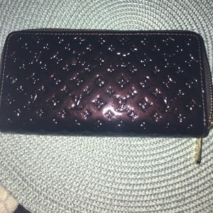LV Vernis Double ZIP Wallet