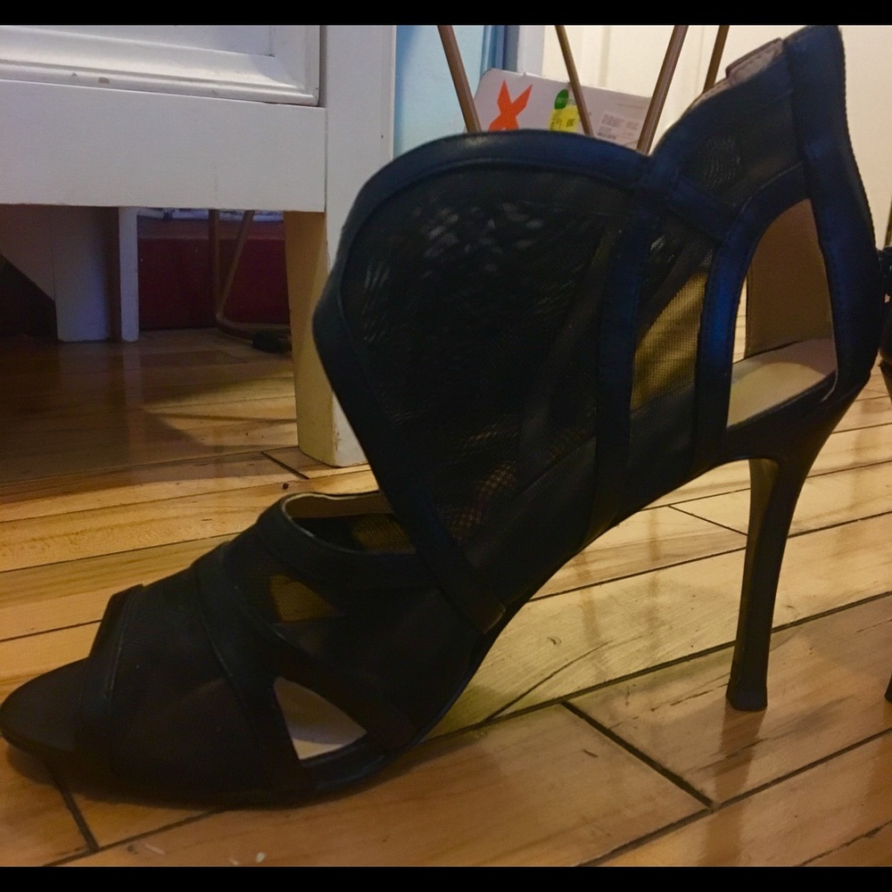 Nine West mesh heel