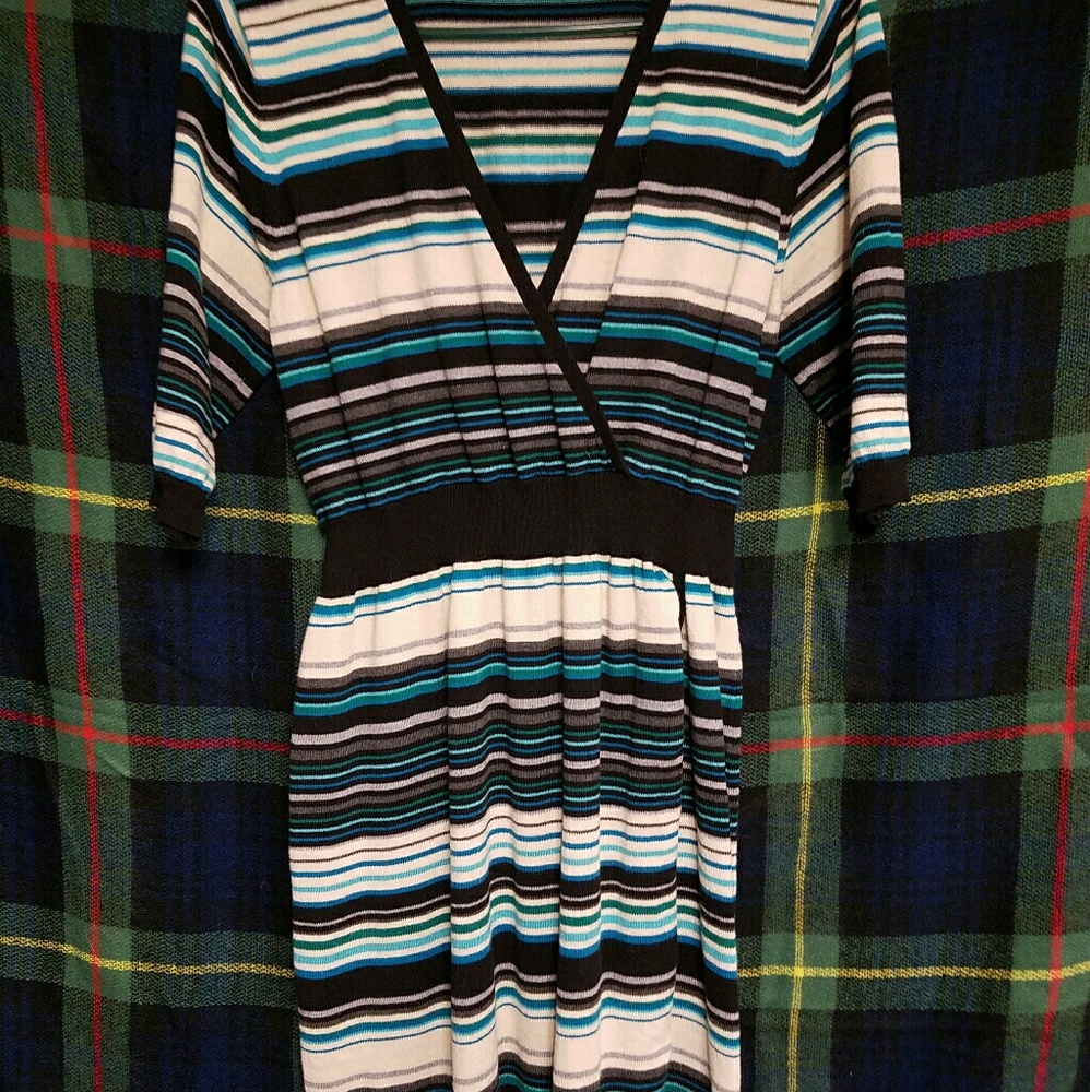 Striped Sweater Dress