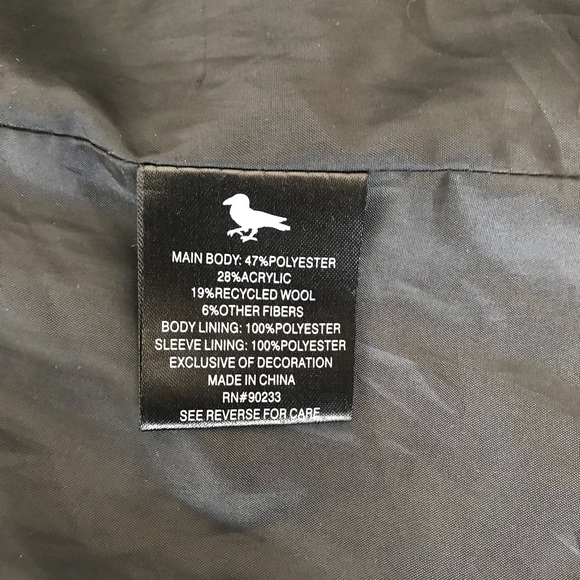 🚫SOLD🚫 Modern Amusement marled pea coat - Picture 7 of 7