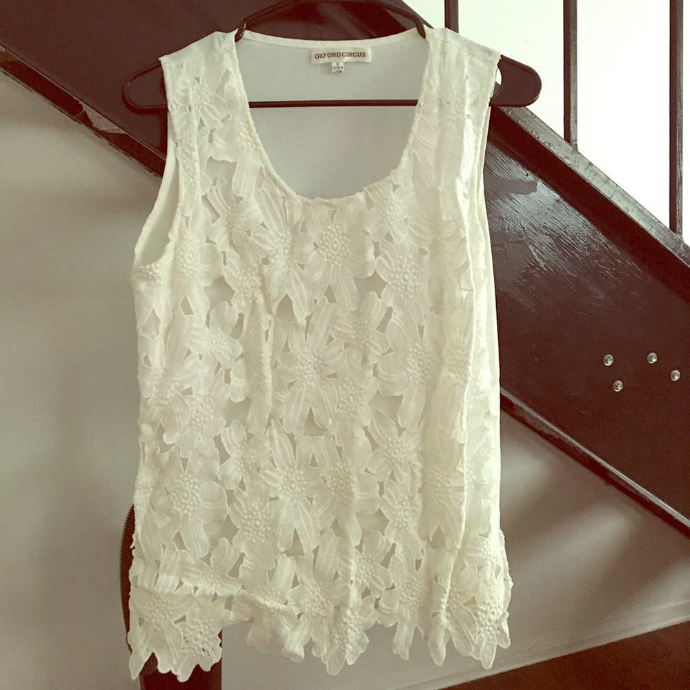 Flower lace top