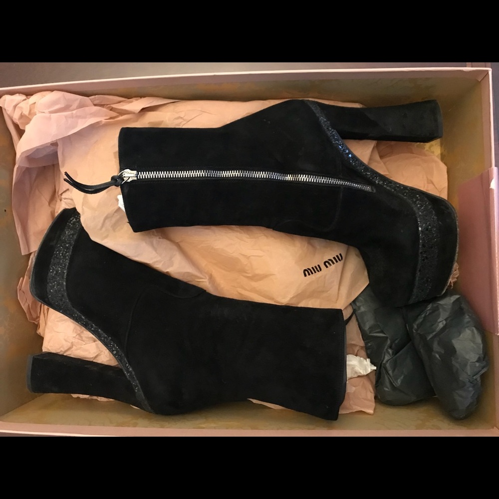 Calzature Donna miu miu boots