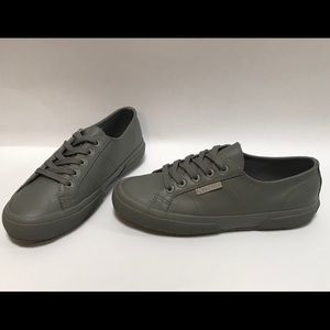 Superga Classic Tonal Leather Low Top Sneaker (new