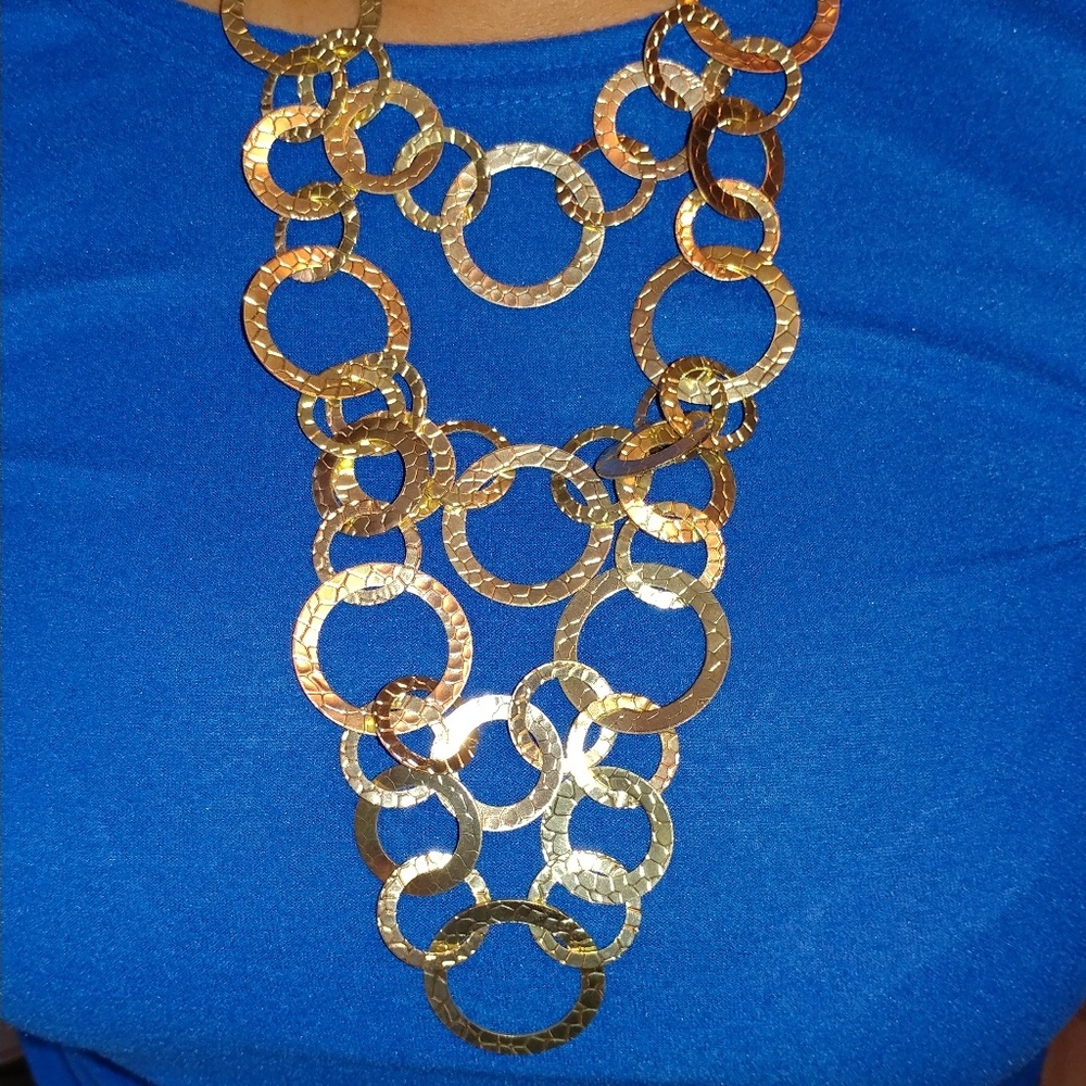 💲💲Vintage hoop necklace