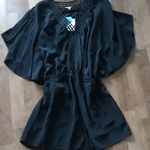 NWT*LeifsDottir Anthropologie Black Dress