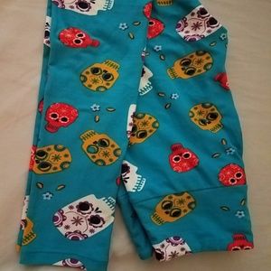 LuLaRoe Sugar Skull leggings