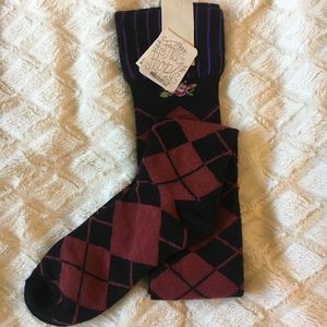 Free People over-the-knee socks