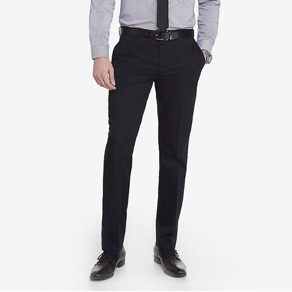 express slim fit dress pants