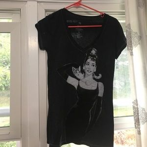 Audrey Hepburn tshirt