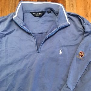 Men's XL Polo Ralph Lauren blue sweatshirt.