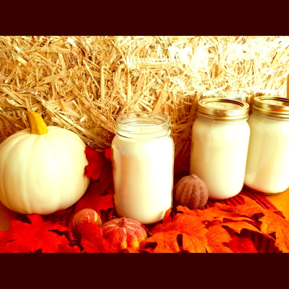 Homemade Organic Soy Candles