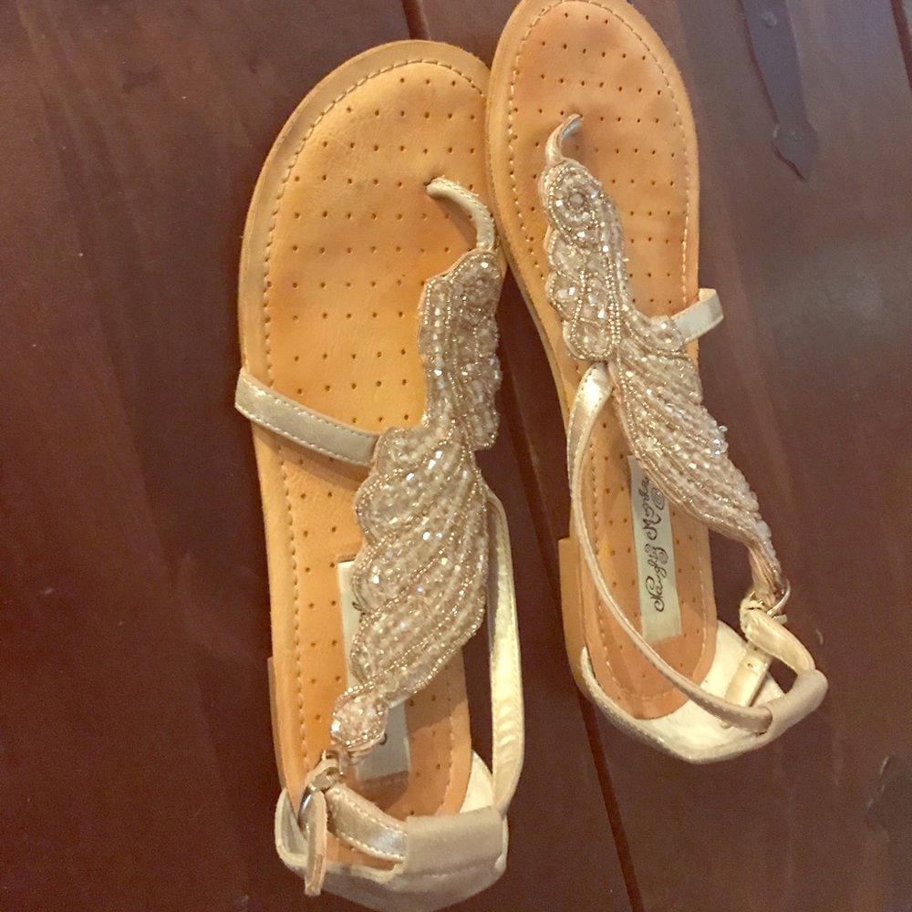 Naughty Monkey angel wing sandals