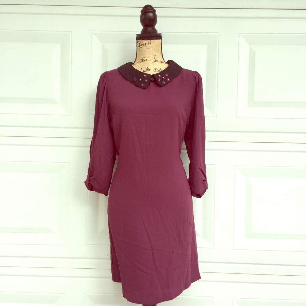 Rmovable Collar dress by lauran conrad