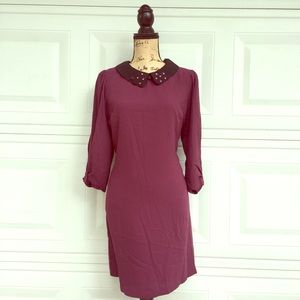 Rmovable Collar dress by lauran conrad
