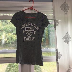 Grey American Eagle Tshirt