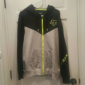 Fox Zip Up Hoodie