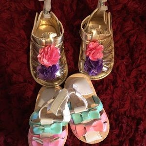 2 pairs of shoes