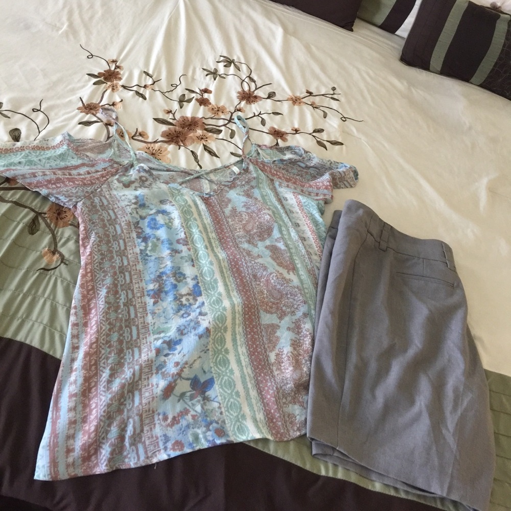 Light grey shorts