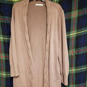 Old Navy long open cardigan cozy sweater